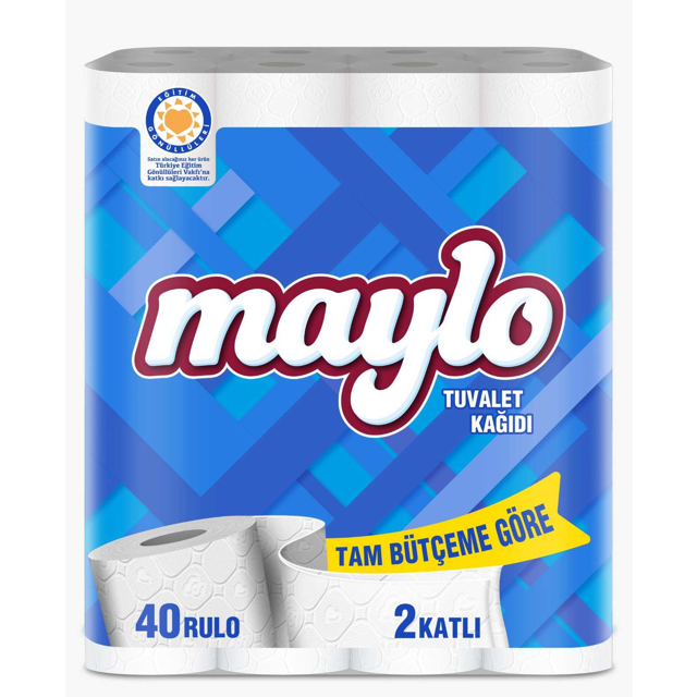 MAYLO TUVALET KAĞIDI 40LI 2 KATLI